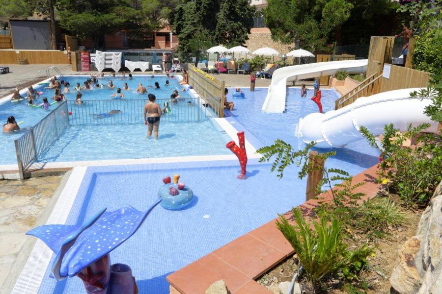Hotel Camping Senia Cala Canyelles Lloret de Mar Zewnętrze zdjęcie