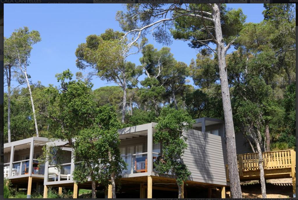 Hotel Camping Senia Cala Canyelles Lloret de Mar Zewnętrze zdjęcie
